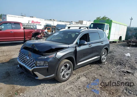2021 Hyundai Santa Fe Sel из США, поврежденный, VIN 5NMS64AJ1MH368795